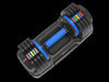 Quick-Adjust Fitness Dumbbells - Pair with Secure Grip for Full-Body Workouts
