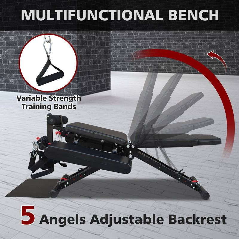 FitFlex Folding Strength Chair - Your Ultimate Home Gym Buddy!