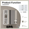 Space-Savvy Mirror Cabinet Duo