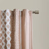 Chic Cotton Stripe Curtain Panel