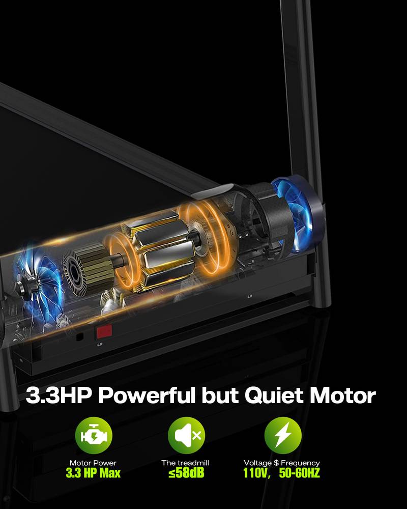 Smart Foldable Treadmill for Home Workouts