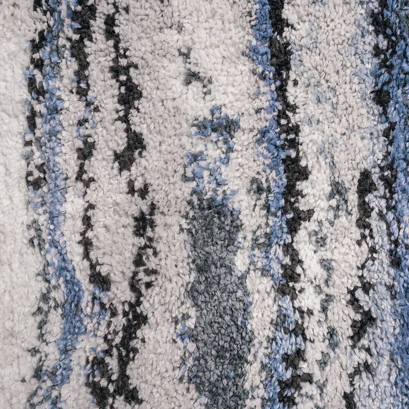 Flowing Watercolor Stripe Rug