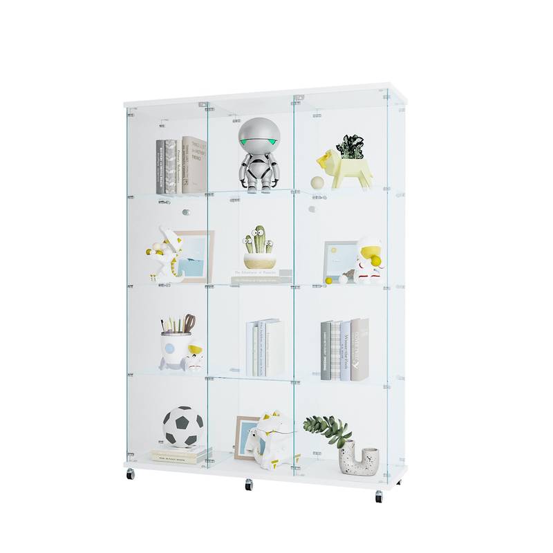 Showcase Master: Elegant Glass Display Cabinet