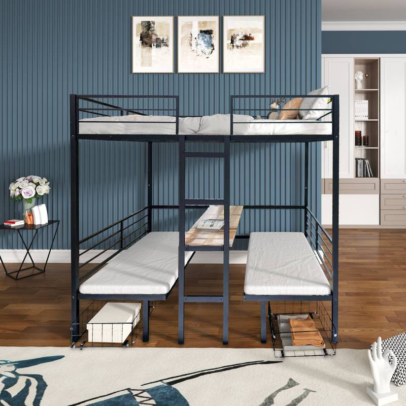 Ultimate Loft and Bunk Bed Combo with Desk