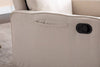 Cozy Beige Swivel Rocker Glider Chair