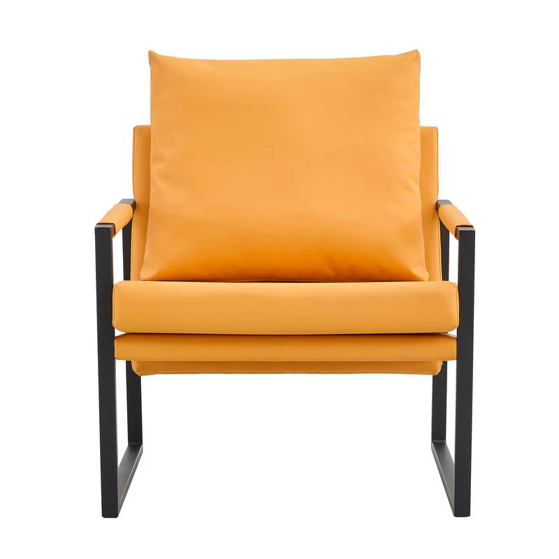 Medieval Charm PU Leather Armchair