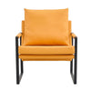 Medieval Charm PU Leather Armchair
