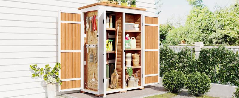 TOPMAX Garden Shed: Your Ultimate Outdoor Tool Haven