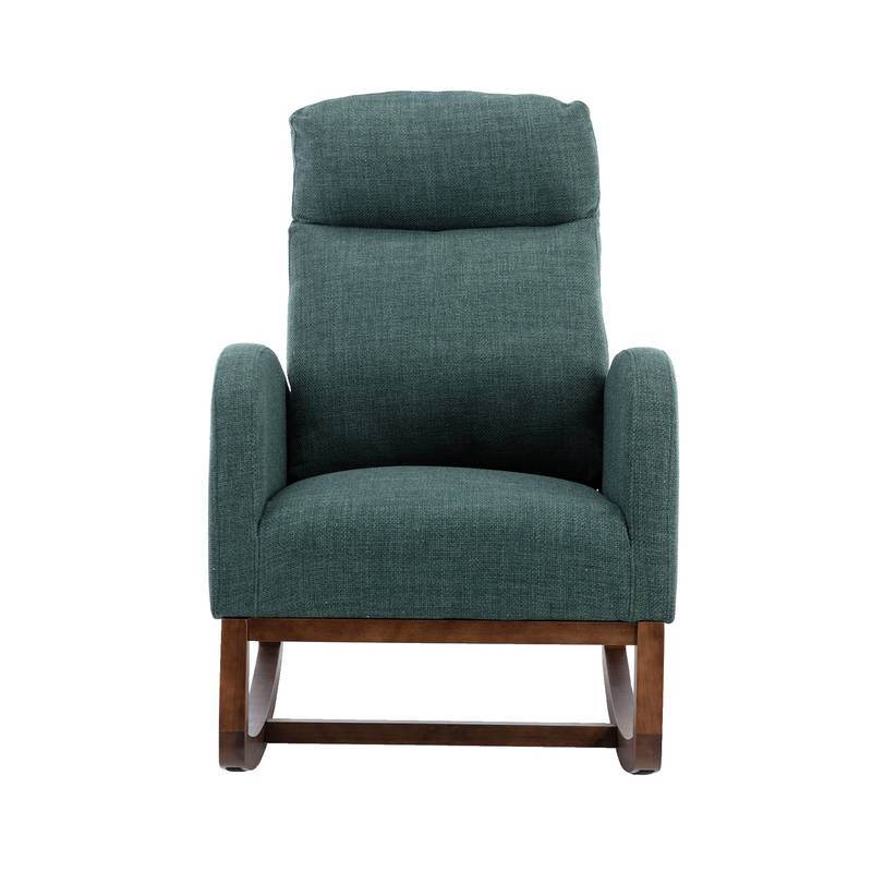 Stylish Emerald Rocking Glider Chair