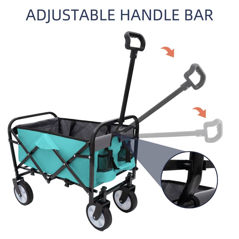 Eco-Friendly Collapsible Beach Wagon & Utility Cart