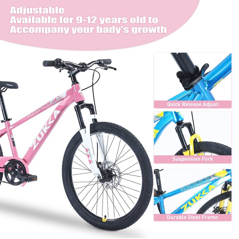 ZUKKA Kids' Mountain Bike – Adventure Awaits!