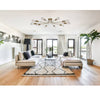 Radiant Gold Sputnik Chandelier