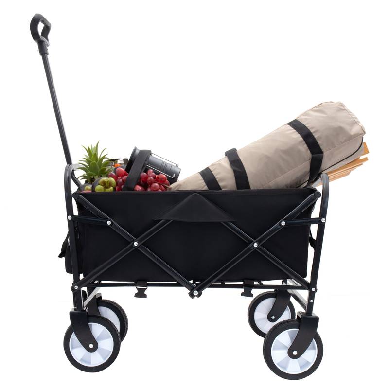 Versatile Collapsible Beach Cart with Liner Bags