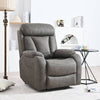 CozyLift Recliner Sofa - Comfort for Seniors in Dark Gray