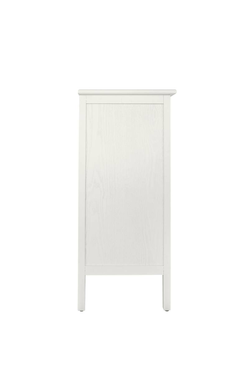 Chic Hollow-Carved 3-Drawer Storage Cabinet