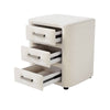 Lavish Velvet Bedroom Set with Tufted Bed & Chic Nightstands