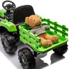 Electric Adventure Tractor with Trailer for Kids