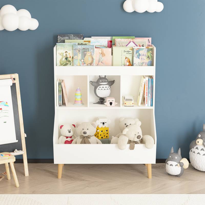 Cozy Kids Toy & Book Organizer