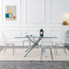 Clear Chic Dining Chairs Set