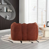 Cozy Foam Bean Bag Lounge Chair with Footstool