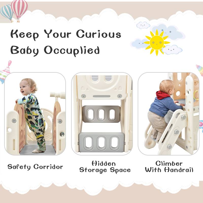 Adventure Castle Playset: Climb, Slide & Explore!