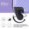 Lightweight Purple Luggage Set with Spinner Wheels