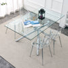 Clear Chic Dining Chairs Set