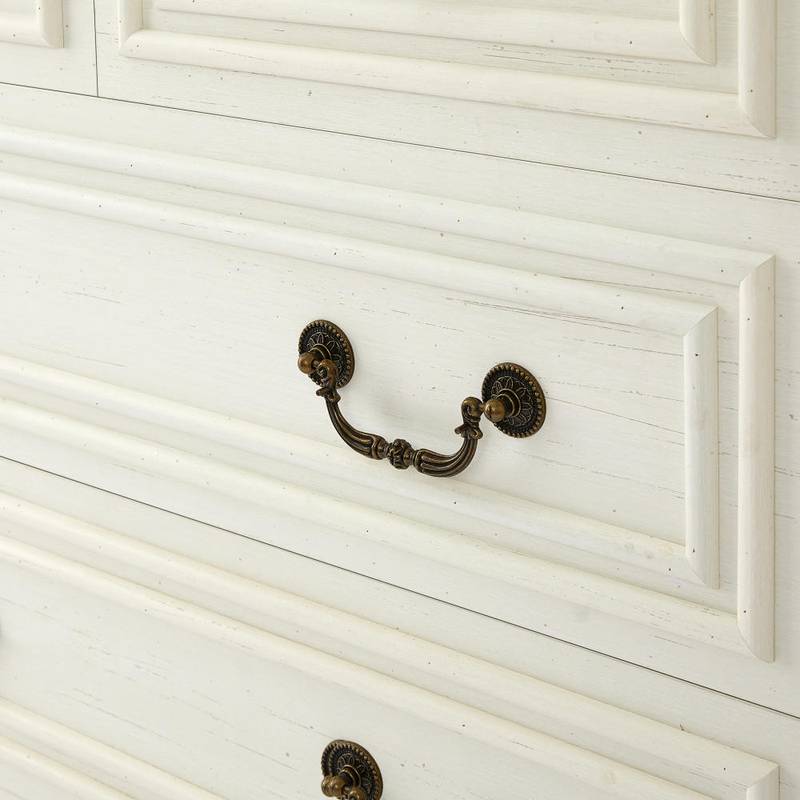 Chic White 5-Drawer Dresser - Stylish Storage Solution for Your Bedroom