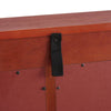 Illuminated Cherry Wine Display Cabinet