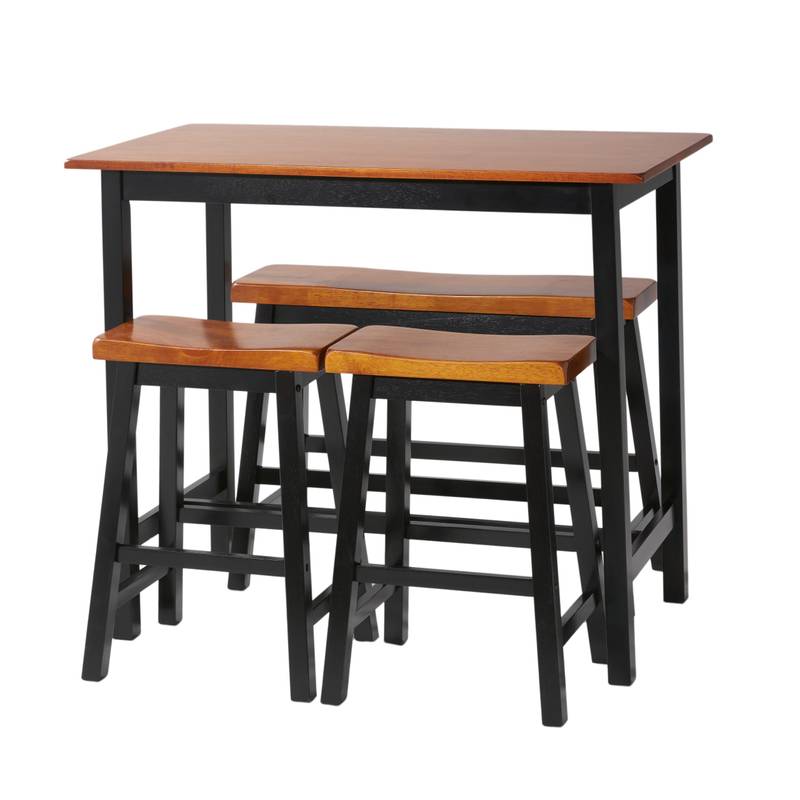 Pomeroy Café Set: Stylish Table & Bench Duo