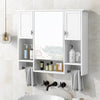 Sleek Wall-Mounted Bathroom Storage & Mirror Cabinet