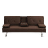Cozy Convertible Sofa Bed with Modern Armrests