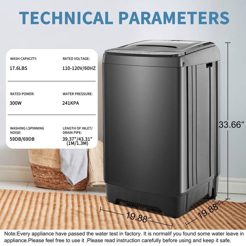 Compact Joy: The Perfect Washer for Small Spaces