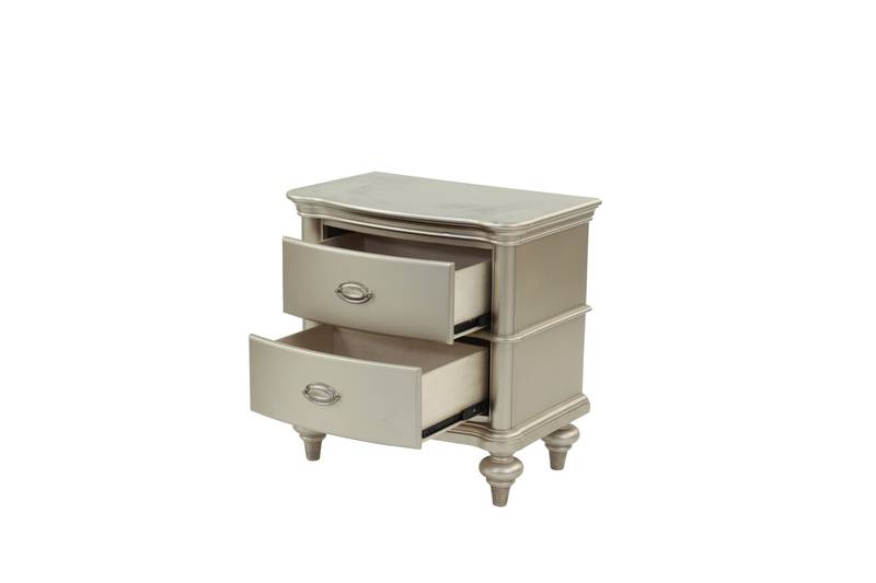 Champagne Glow Nightstand