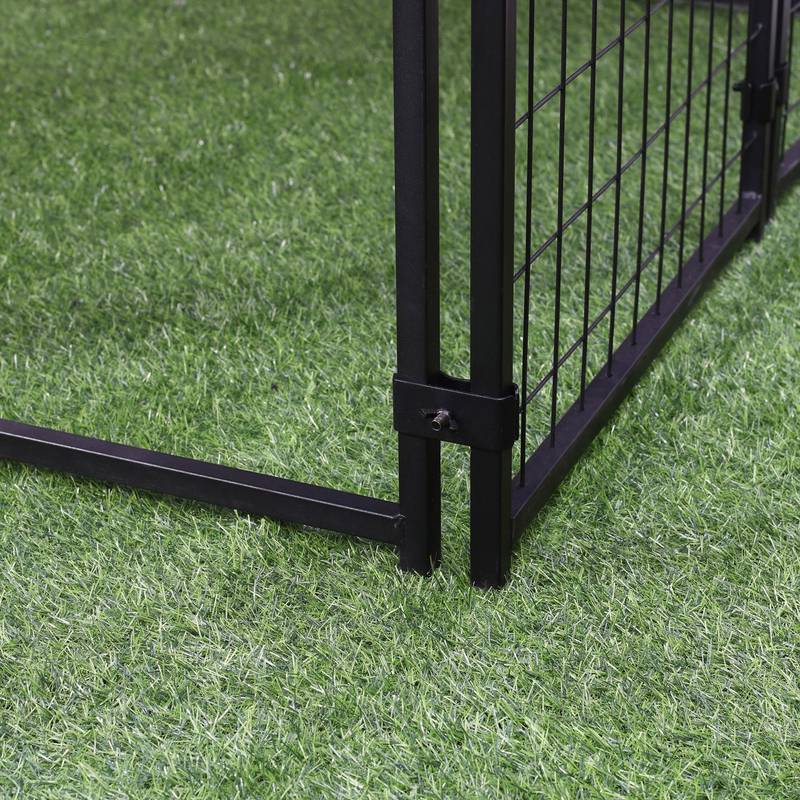 PawHut Outdoor Dog Playpen with Canopy
