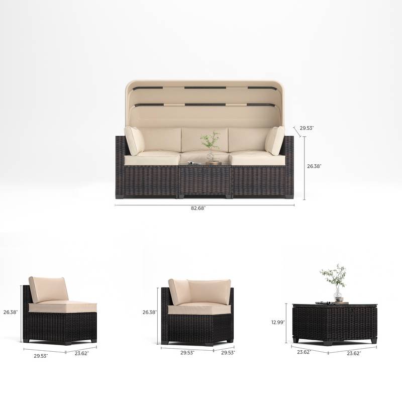 Sunset Bliss Outdoor Lounge Set