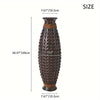Elegant Bamboo Floor Vase for Stylish Flower Displays