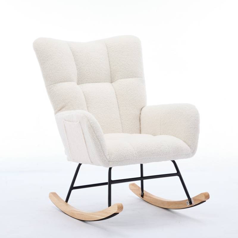 Cozy Glide Rocking Chair for Nurseries and Homes