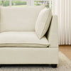 Cozy Cloud Loveseat with Ottomans - Modern Chenille Sleeper for Any Space