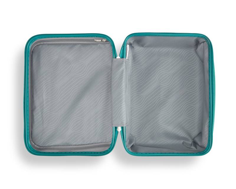 TravelMate Flex Set: Stylish Hard Shell Luggage with Spinner Wheels