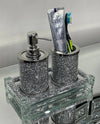 Stylish Soap & Toothbrush Set with Tray