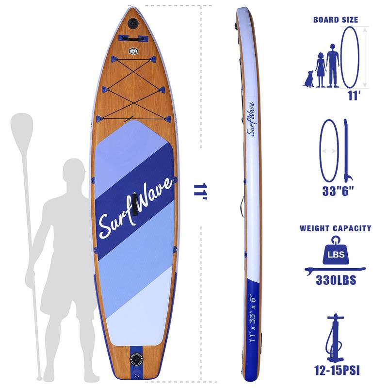 Easy Breeze Inflatable Paddle Board Set