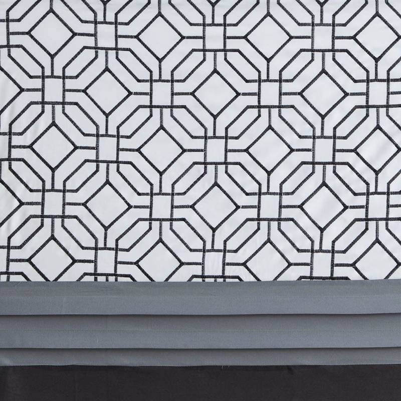 Stitched Elegance Shower Curtain