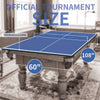 Blue Foldable Ping Pong Table Top for Indoor Fun