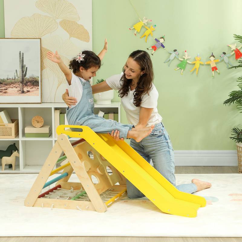 Rainbow Adventure Climber Play Set