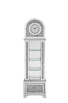 Noralie LED Grandfather Clock with Faux Diamond Accents