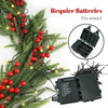 Glowing Faux Spruce Garland