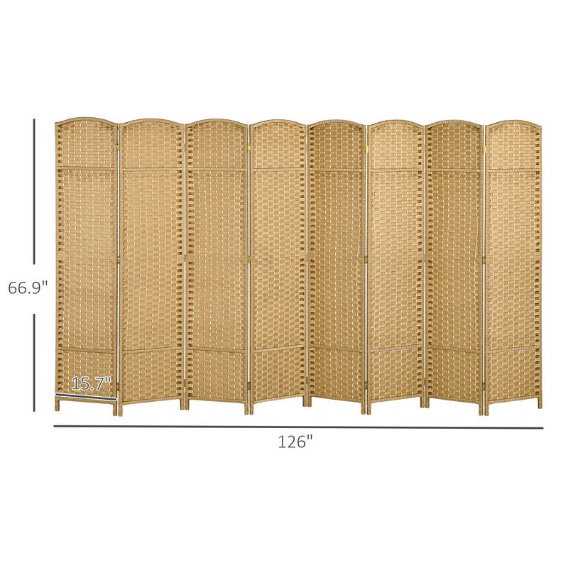 Eco-Friendly Folding Privacy Screen
