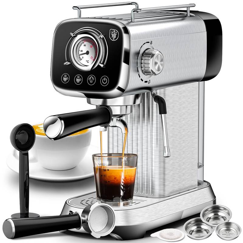 Brew & Froth Espresso Maker