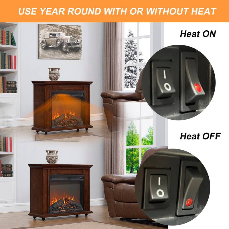 CozyGlow Electric Fireplace Insert